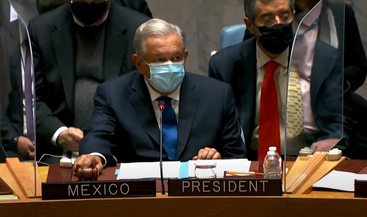 Anuncia AMLO Plan Mundial de Fraternidad y de Bienestar ante la ONU