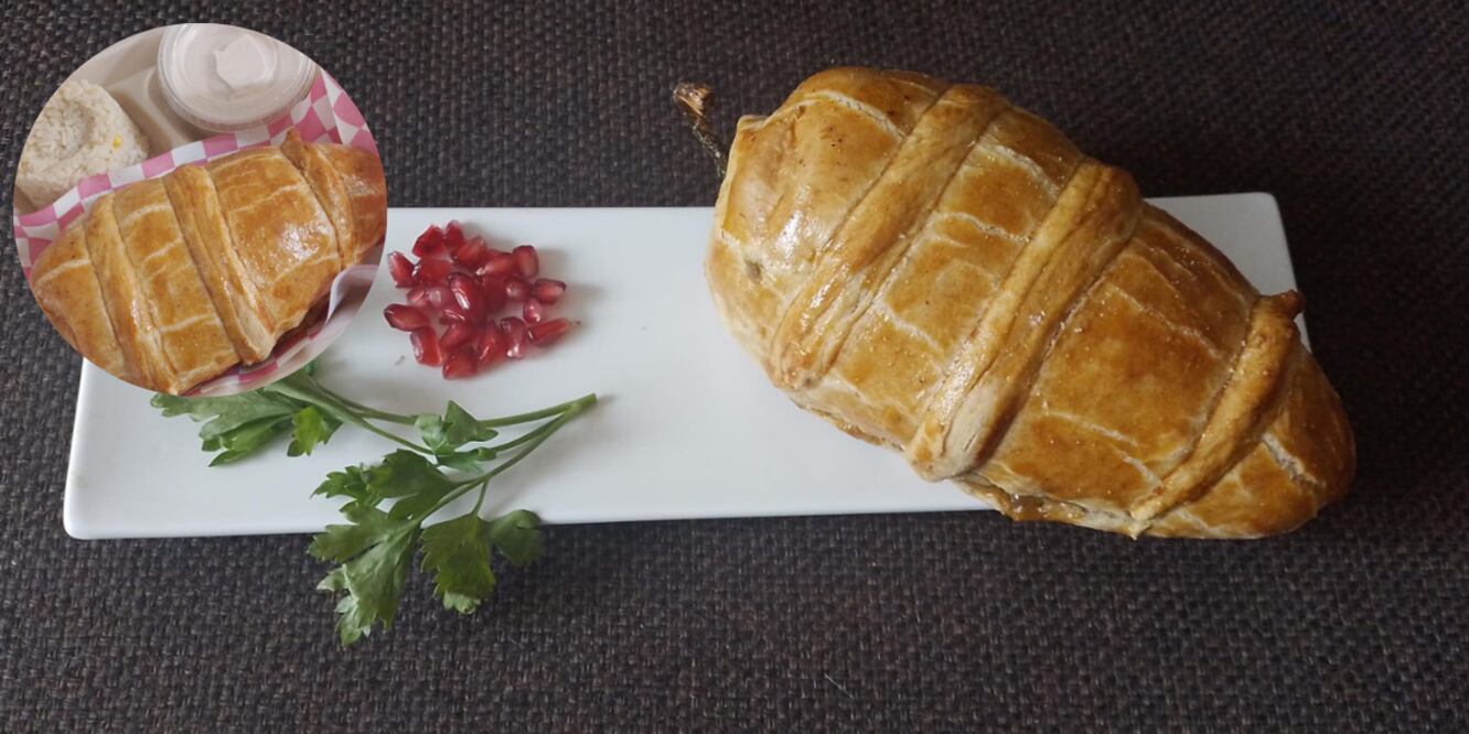 Chile en nogada hojaldrado / Foto Especial