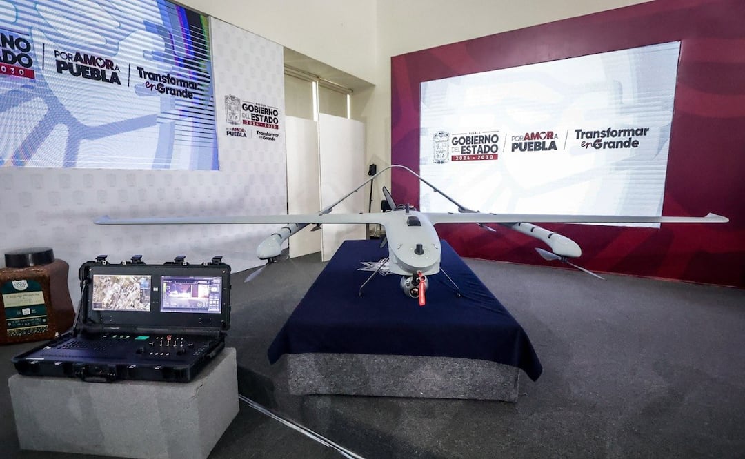 Estos son los drones que vigilarán la autopista México-Puebla | Foto: EsImagen
