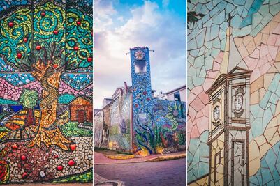 El Pueblo Mágico de Puebla que convirtió sus calles en un mosaico