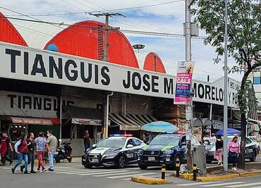 Balacera en Mercado Morelos deja un muerto