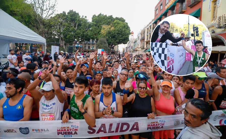 Maratón de Puebla 2025: Participaron más de 20 mil corredores