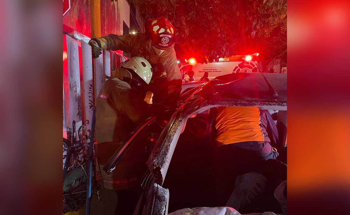 Mueren dos personas tras choque en La Volcanes