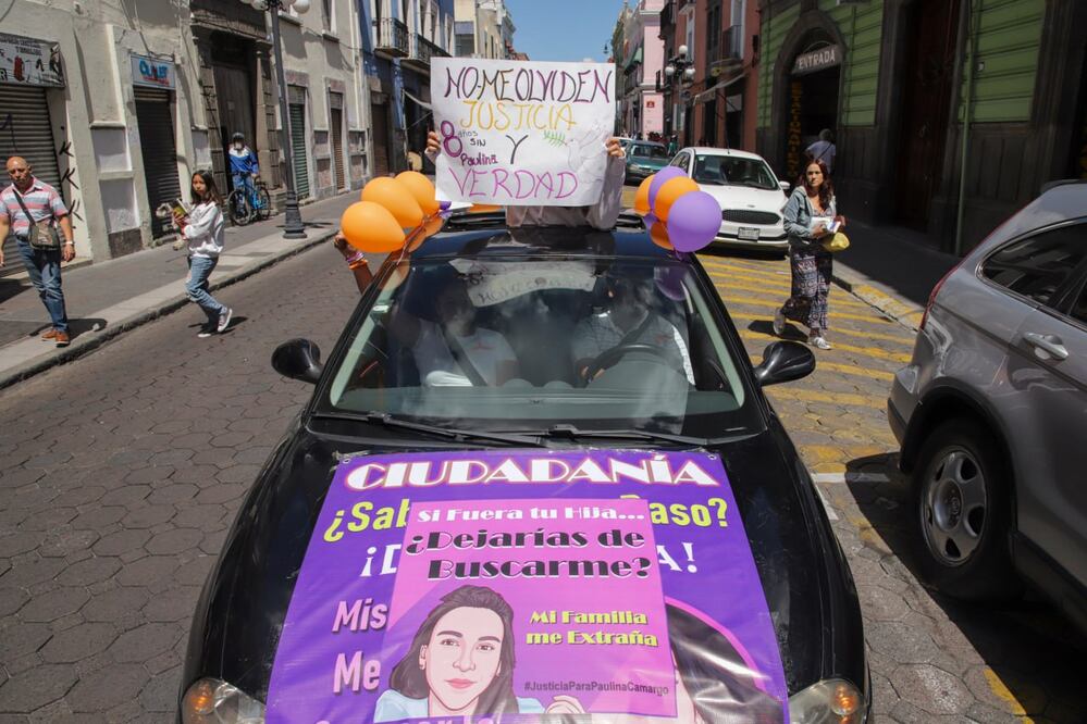 Este 25 de agosto de 2023 se cumplen ocho años de la desaparición de Paulina Camargo |Agencia Es Imagen para El Universal Puebla