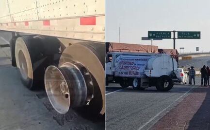 Reportan asalto masivo en el Arco Norte durante las protestas de transportistas por la inseguridad