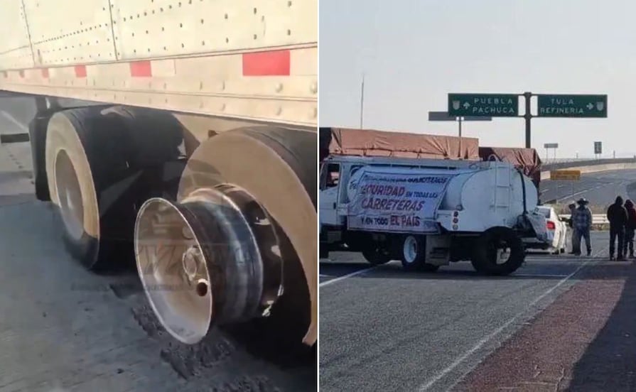 Reportan asalto masivo en el Arco Norte durante las protestas de transportistas por la inseguridad