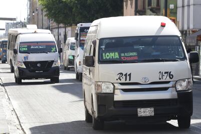 Cancelarán concesión a transportistas que coloquen propaganda electoral, aseguró Barbosa