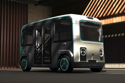 Holon Mover el minibús eléctrico alemán