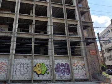 VIDEO. Así luce el edificio Omega, uno de los más enigmáticos de Puebla