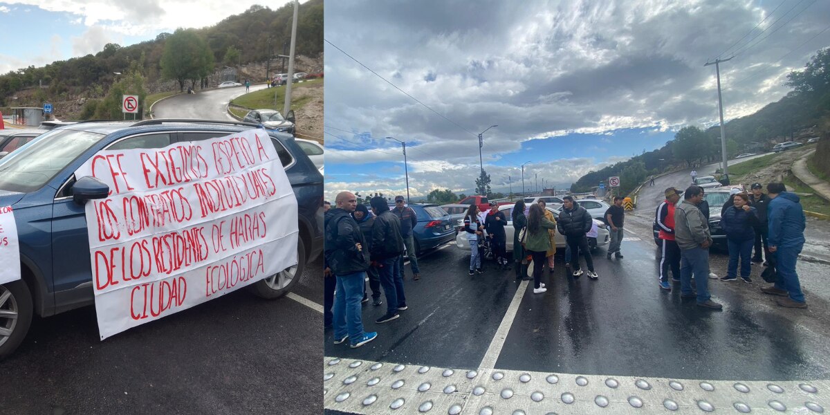 Vecinos de Haras del Bosque bloquean Periférico Ecológico por falta de electricidad