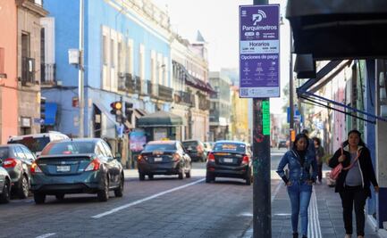 Cobro de parquímetros se reanudará en el Centro Histórico de Puebla previo aviso