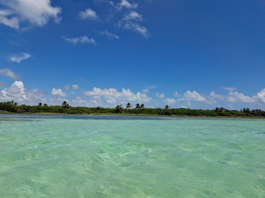 Cayo Culebra se ubica en la Reserva de la Biosfera de Sian Ka'an | Foto: Google / Alexander Wyss