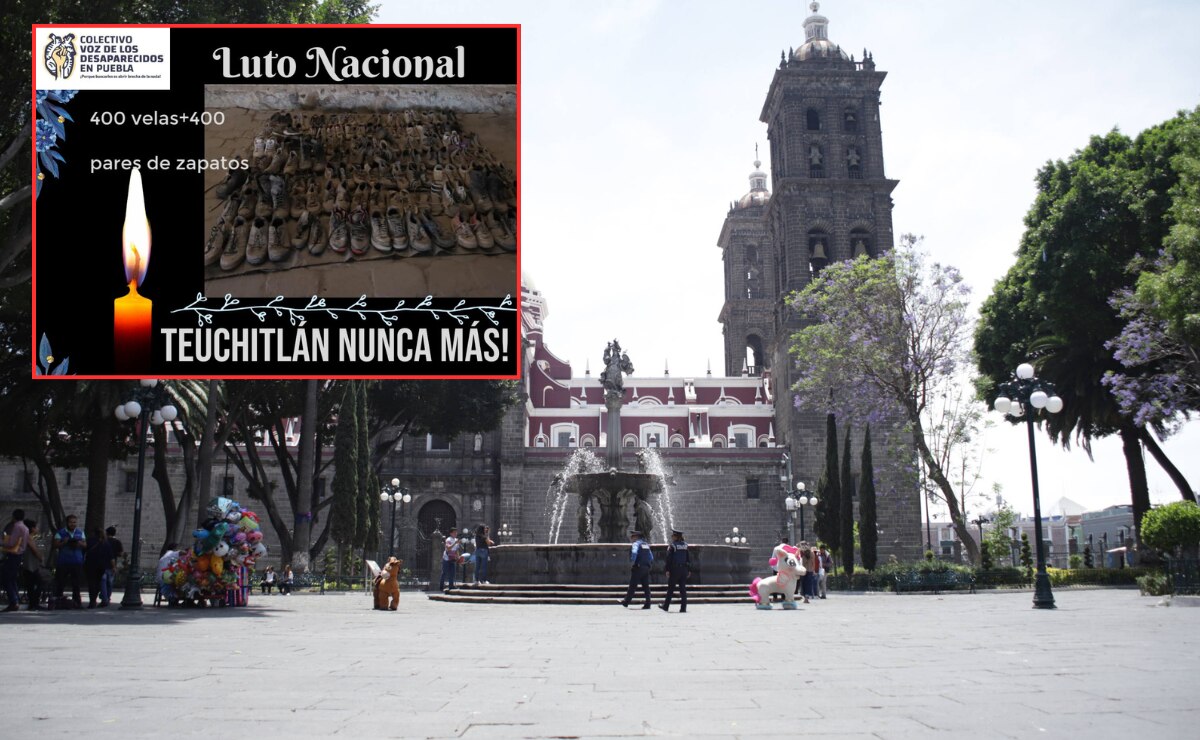 Voz de los Desaparecidos Puebla se suma al luto nacional por campo de exterminio en Teuchitlán