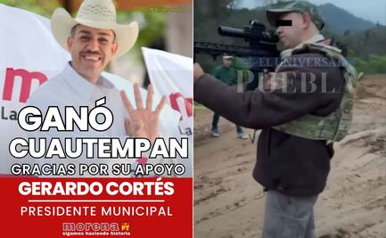 ¿Quién es Gerardo Cortés, el alcalde de Cuautempan al que le encontraron drogas y armas?