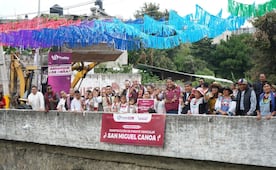 Arranca la construcción del Puente Vehicular de San Miguel Canoa