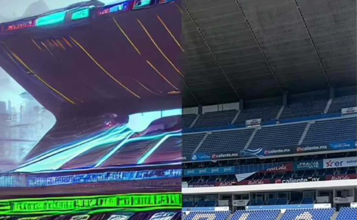 Descubre cómo se ve el Estadio Cuauhtémoc con la IA del Club Puebla | TikTok Club Puebla