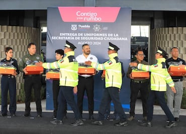 Ayuntamiento de Puebla dignifica labor del personal de SSC con uniformes nuevos
