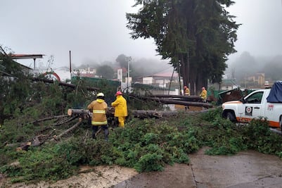 Grace en Puebla. Reportan el fallecimiento de tres personas