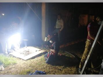 Cae hombre a pozo de 20 metros en San Andrés Cholula