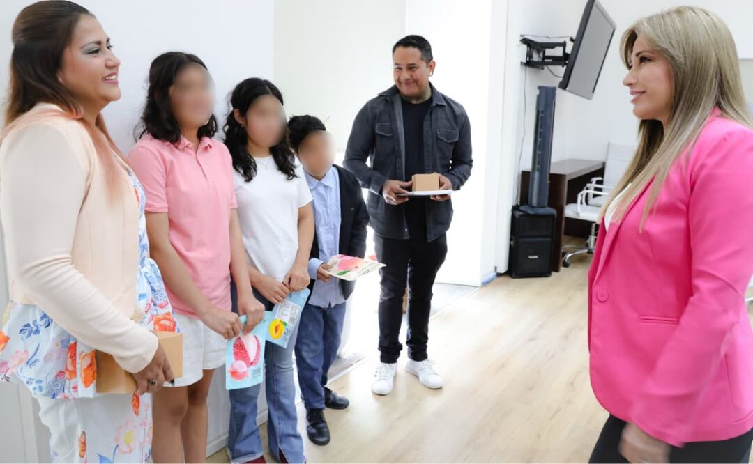 SEDIF integra a dos grupos de hermanos con familias adoptivas | Foto: Gobierno de Puebla.