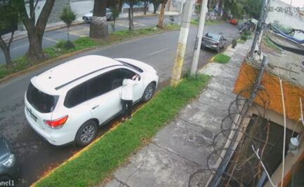 VIDEO. Captan a mujer robando autopartes en la colonia Maestro Federal
