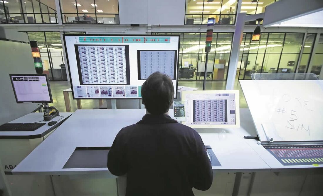 Fábrica de billetes de Banxico en Jalisco. Foto: Banxico