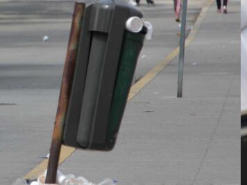 Mil 200 botes de basura están deteriorados en la ciudad de Puebla