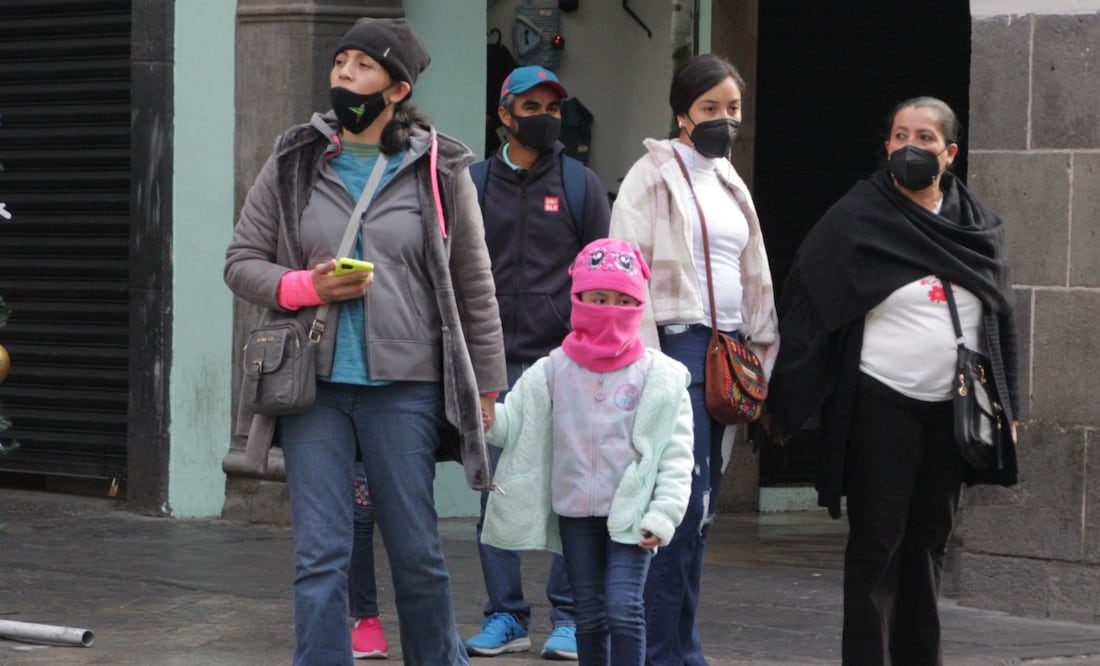 El Frente Frío número 16 provocó un descenso en la temperatura en casi todo el estado | FOTO: Agencia Es Imagen para El Universal Puebla
