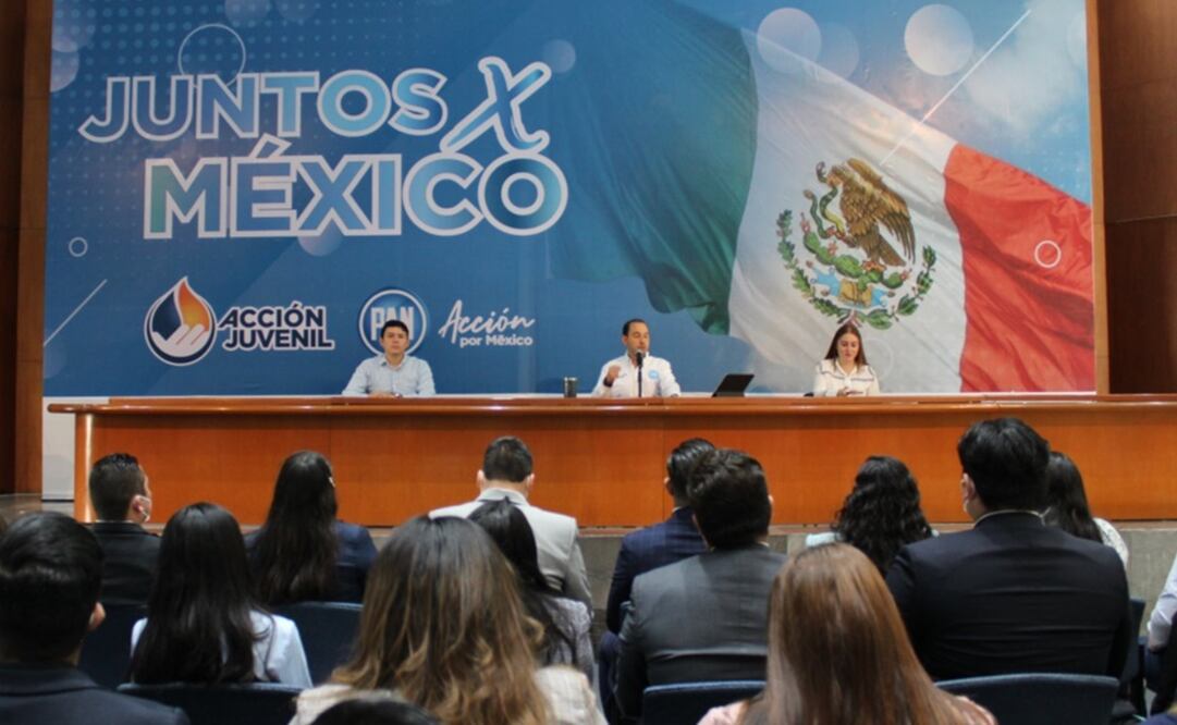 Elecciones 2024. PAN llama a jóvenes a derrotar el populismo en 2024. Foto: @accionjuvenil