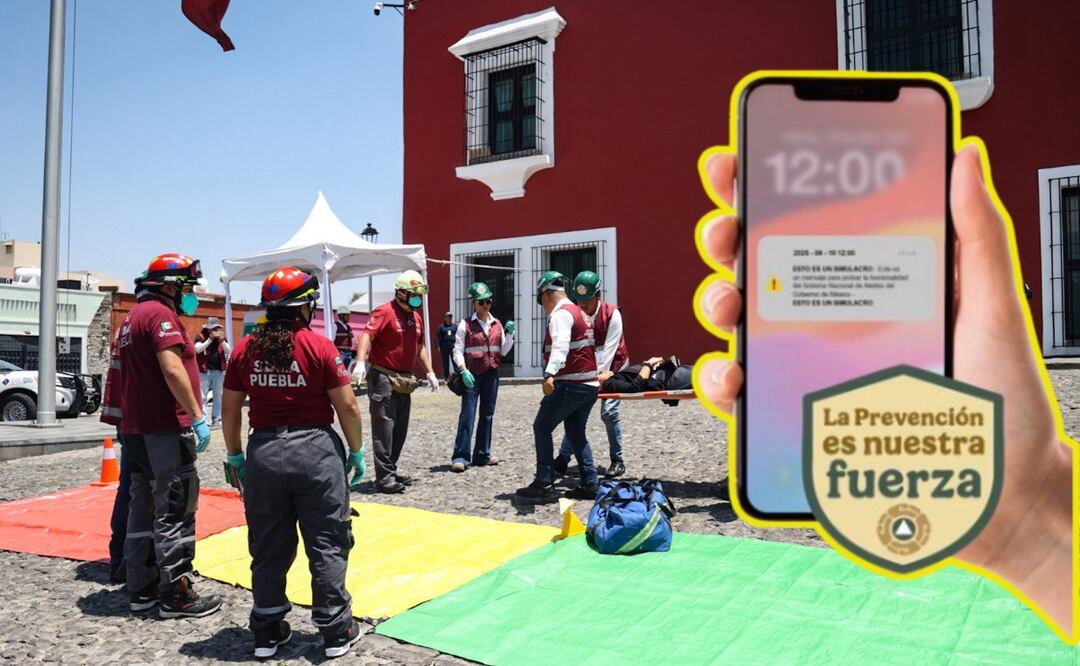 El Simulacro Nacional 2025 será el viernes 19 de septiembre a las 12:00 horas | Foto: EsImagen/especial