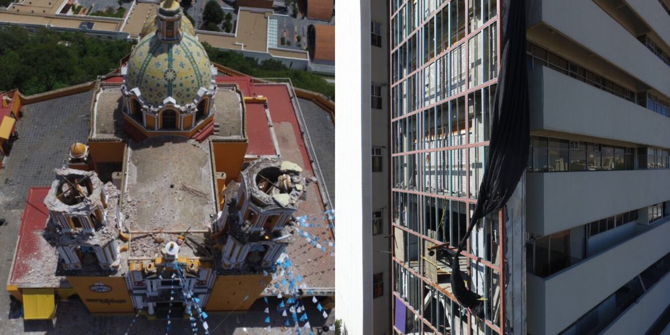 Afectaciones causadas por el sismo de  2017 / Foto EsImagen