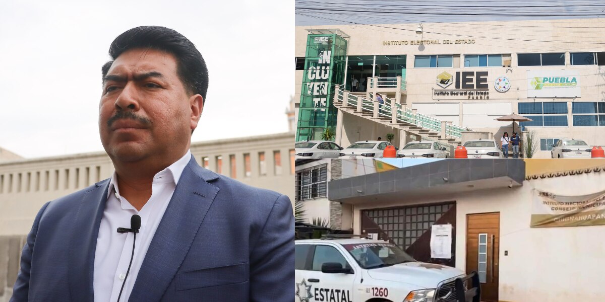 El secretario Aquino Limón habló sobre la situación del conteo de votos en Chignahuapan / Foto Es Imagen / Redes Sociales