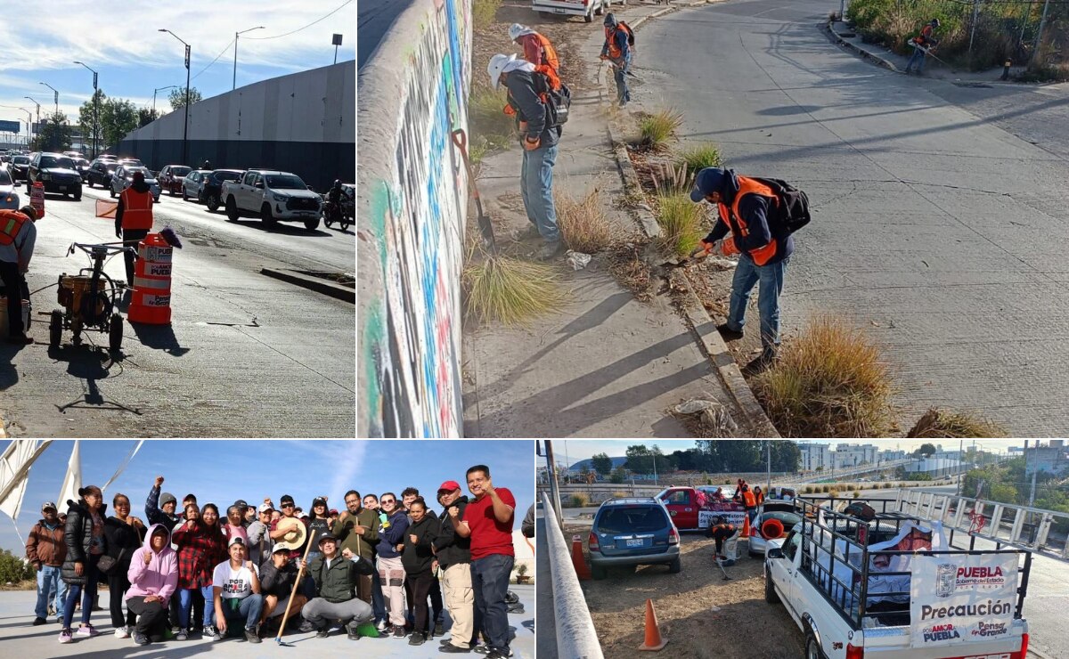 El gobernador Alejandro Armenta invita a los poblanos a sumarse a  las tareas de limpieza de la ciudad I Foto: Gobierno del Estado