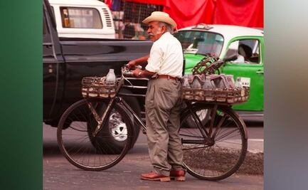 ¿Recuerdas a los lecheros que repartían en bici?