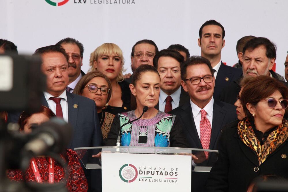 Legisladores de Morena se reunieron con Claudia Sheinbaum | Foto: Especial