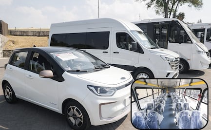 Entregan a concesionarios nuevas unidades de transporte público en Puebla