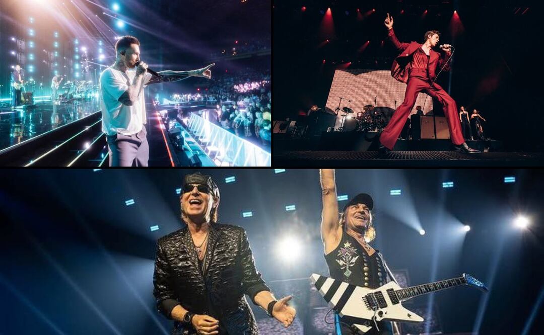 Maroon 5, The Killers y Scorpions son los conciertos más esperados en la Feria de Puebla 2025 | Foto: Redes sociales