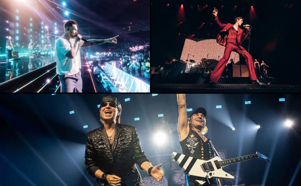 Maroon 5, The Killers y Scorpions son los conciertos más esperados en la Feria de Puebla 2025 | Foto: Redes sociales