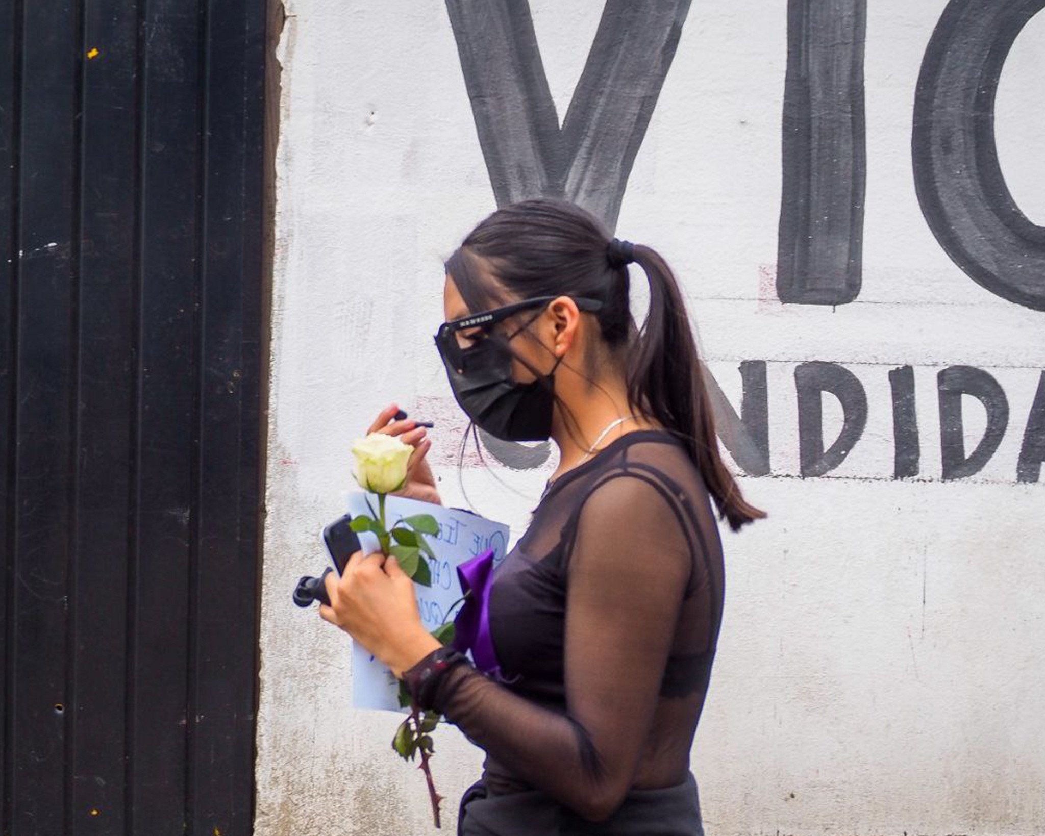 La conmemoración del 8 de marzo se da a partir de un hecho trágico | Foto: Agencia Es Imagen para El Universal Puebla