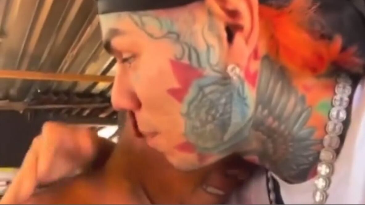 El rapero neoyorquino sorprendió a una familia mexicana. Foto: Tekashi 6ix9ine / Instagram