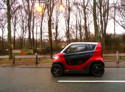 City Transformer CT-1, el micro coche eléctrico que se puede ‘plegar’