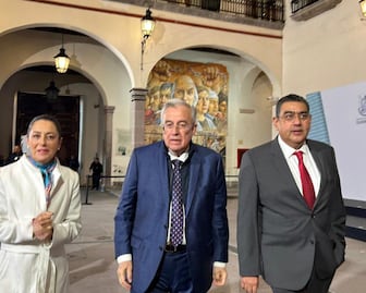 Sergio Salomón Céspedes participa en reunión de la Conago en Querétaro
