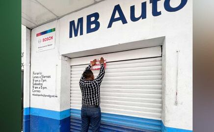 Clausuran 13 refaccionarias de la 46 Poniente