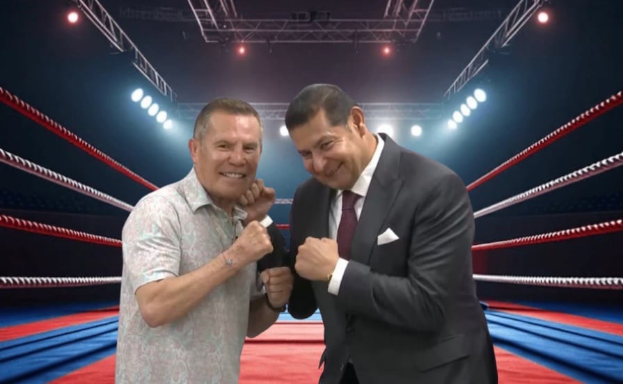 Julio César Chávez peleará en Puebla y será por una buena causa, anuncia gobernador