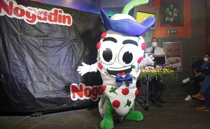 Nogadín: la botarga del chile en nogada