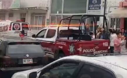 Matan a hombre en BBVA de Tecamachalco para robarle 100 mil pesos