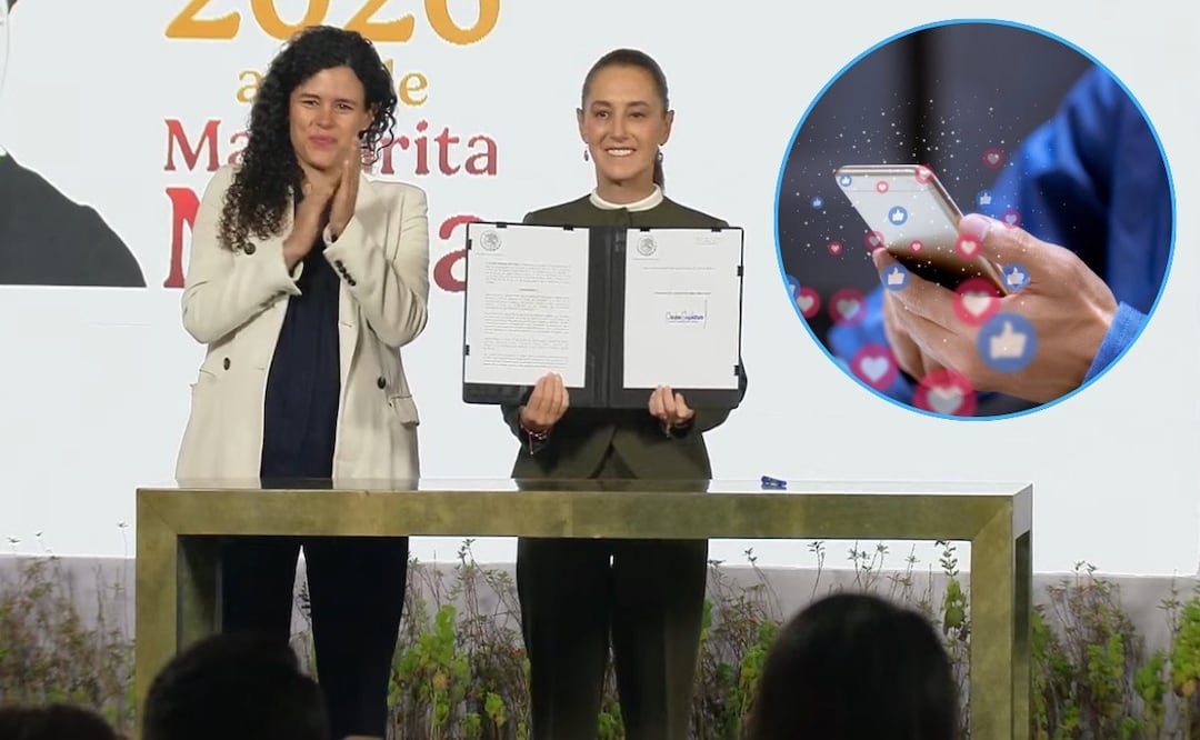 Claudia Sheinbaum firmó el Decreto para Plataformas Digitales | Foto: Captura de video/RRSS