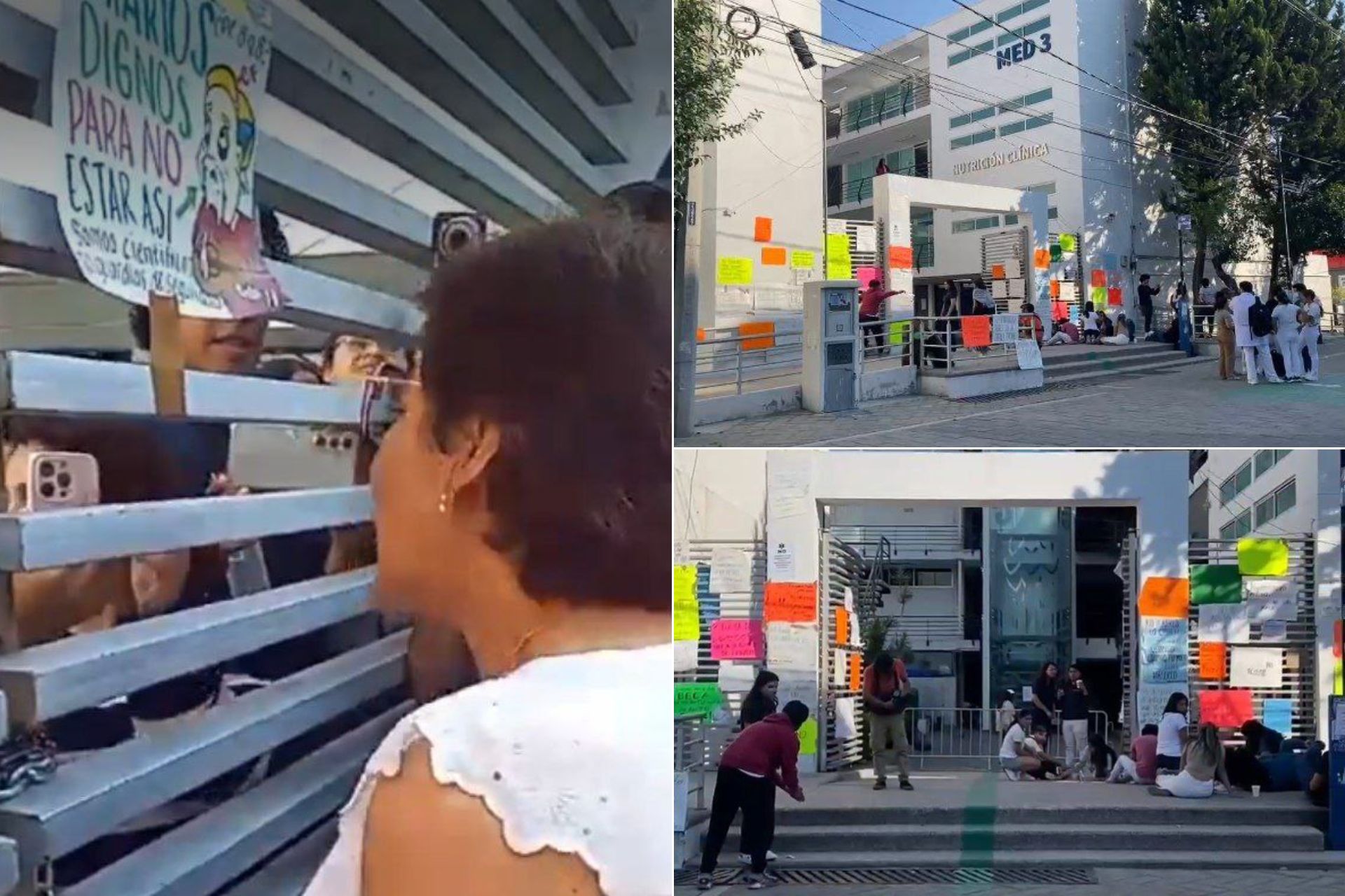 Termina el paro en la Facultad de Medicina de la BUAP; rectora dialoga con estudiantes