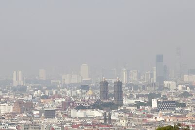 Reportan mala calidad del aire en la zona metropolitana de Puebla
