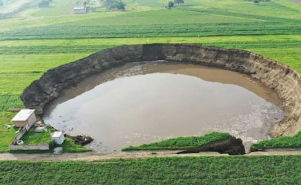 Nuevo estudio advierte un posible desastre mayor en el socavón de Zacatepec 